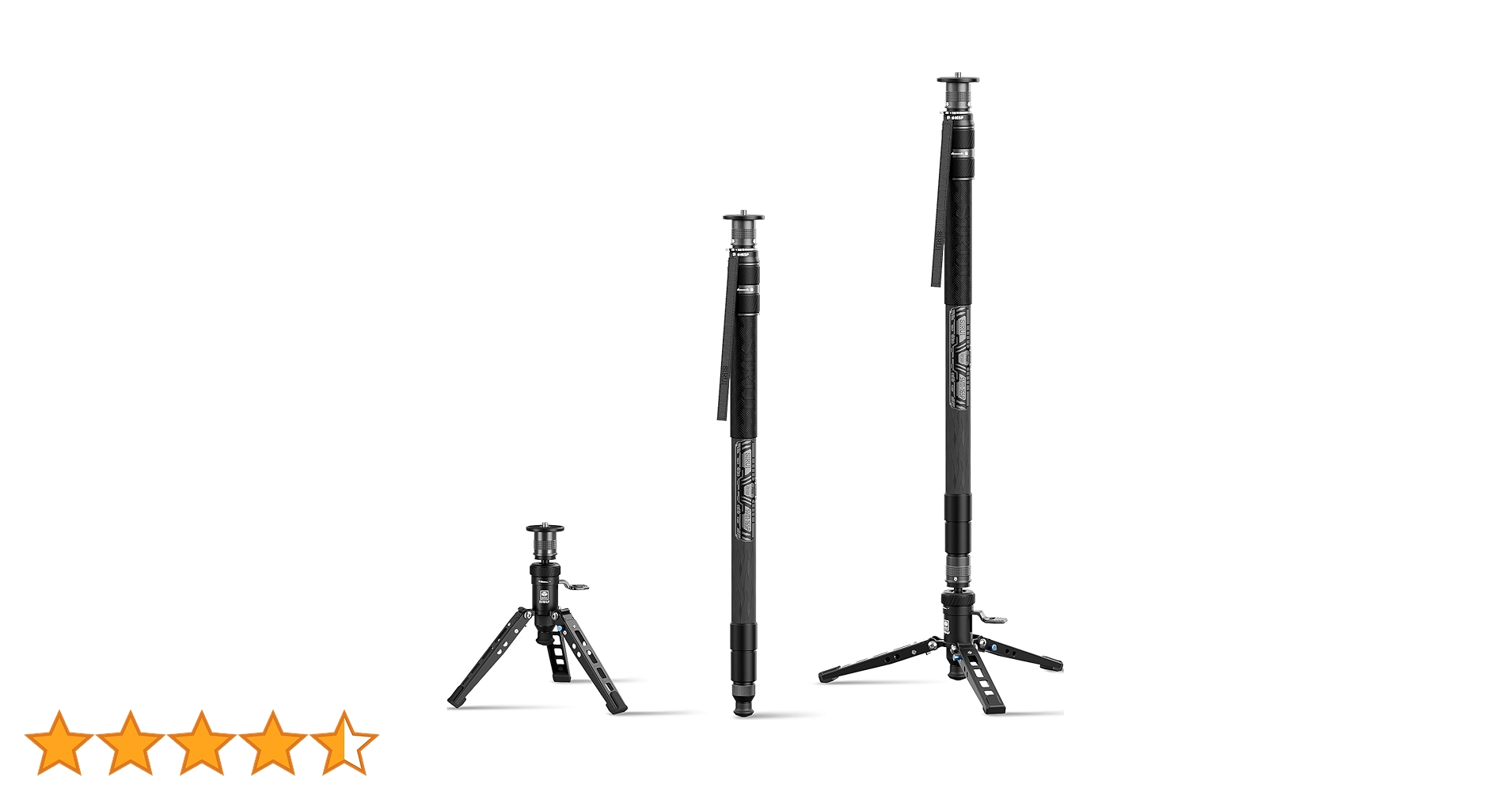 Amazon | SIRUI 一脚【瞬時に高さ調整&ペダル付き&一台三役】トラベル